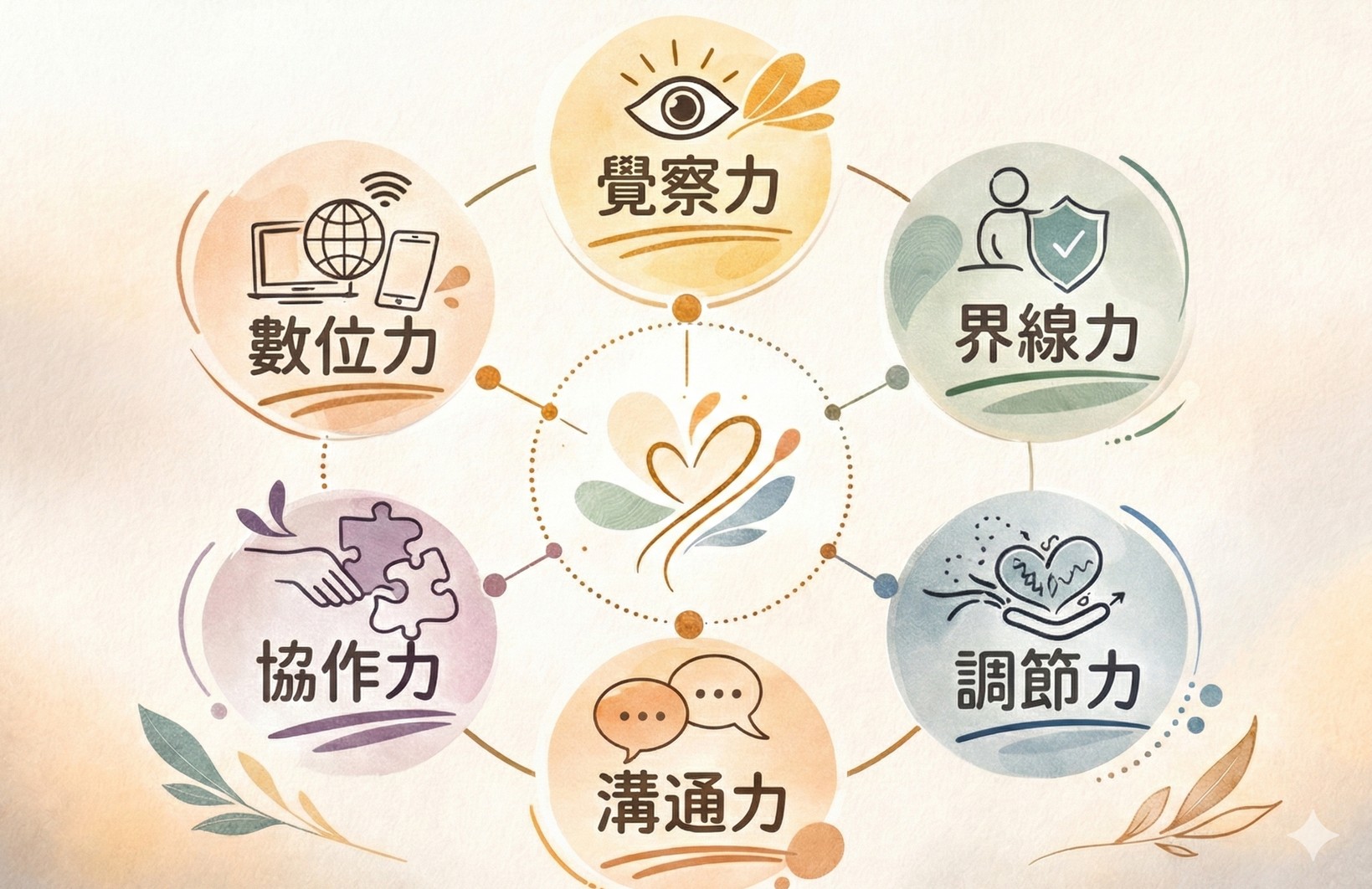 服務六大核心能力